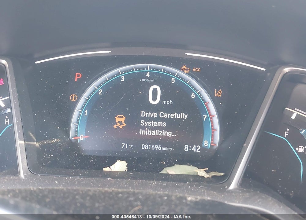 2019 HONDA CIVIC EX VIN: JHMFC1F35KX008824