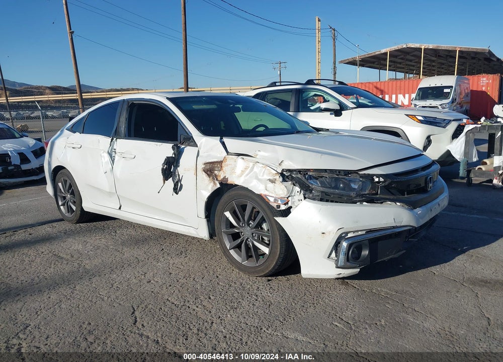 2019 HONDA CIVIC EX VIN: JHMFC1F35KX008824