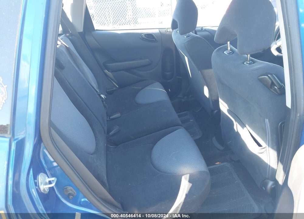 2007 HONDA FIT VIN: JHMGD384X7S044807