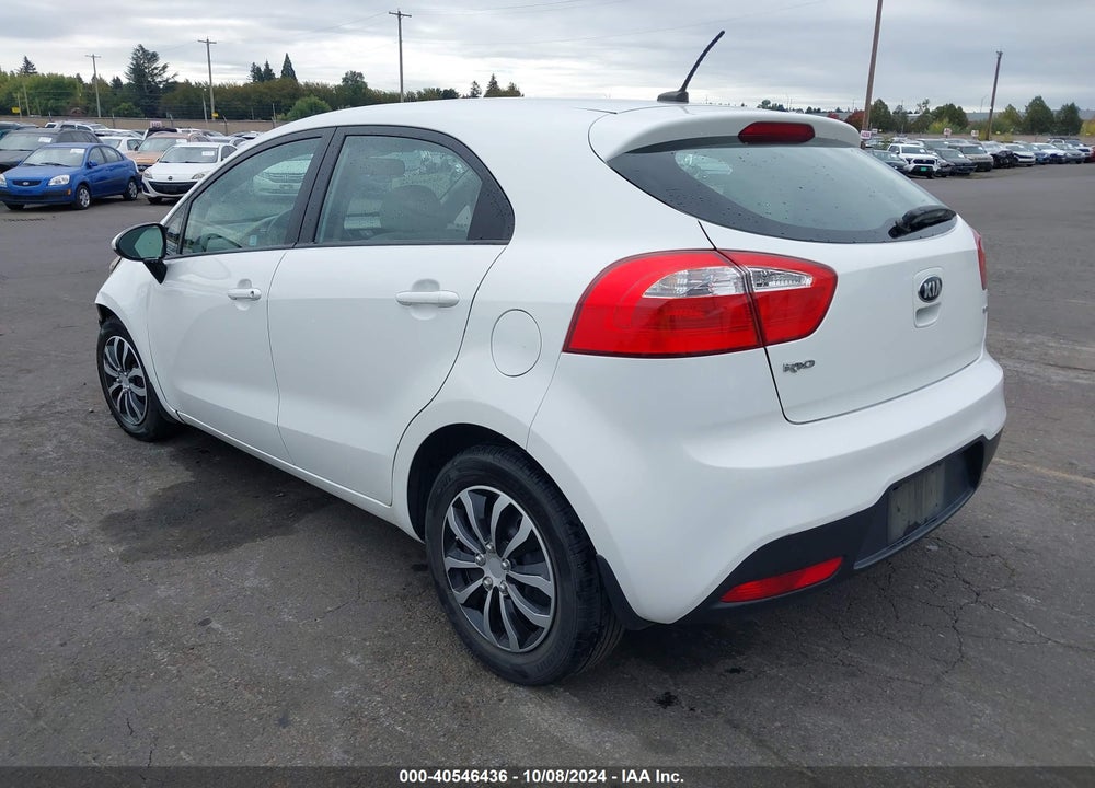 2013 KIA RIO LX VIN: KNADM5A30D6205443