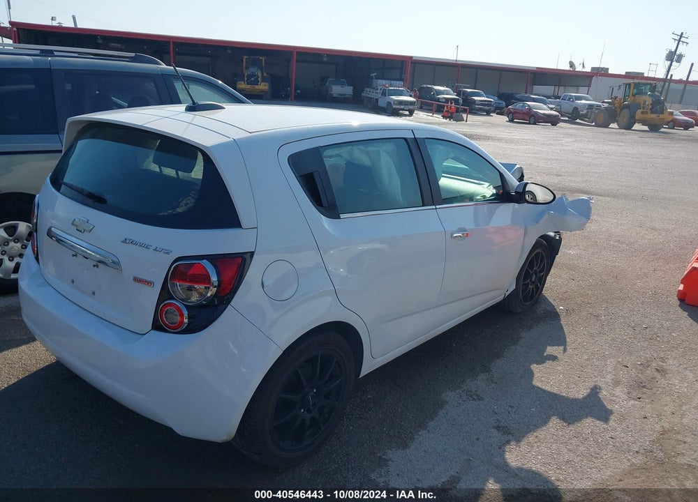 2016 CHEVROLET SONIC LTZ AUTO VIN: 1G1JE6SB2G4155992