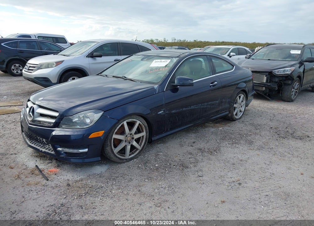 2012 MERCEDES-BENZ C 250 VIN: WDDGJ4HB7CF753766