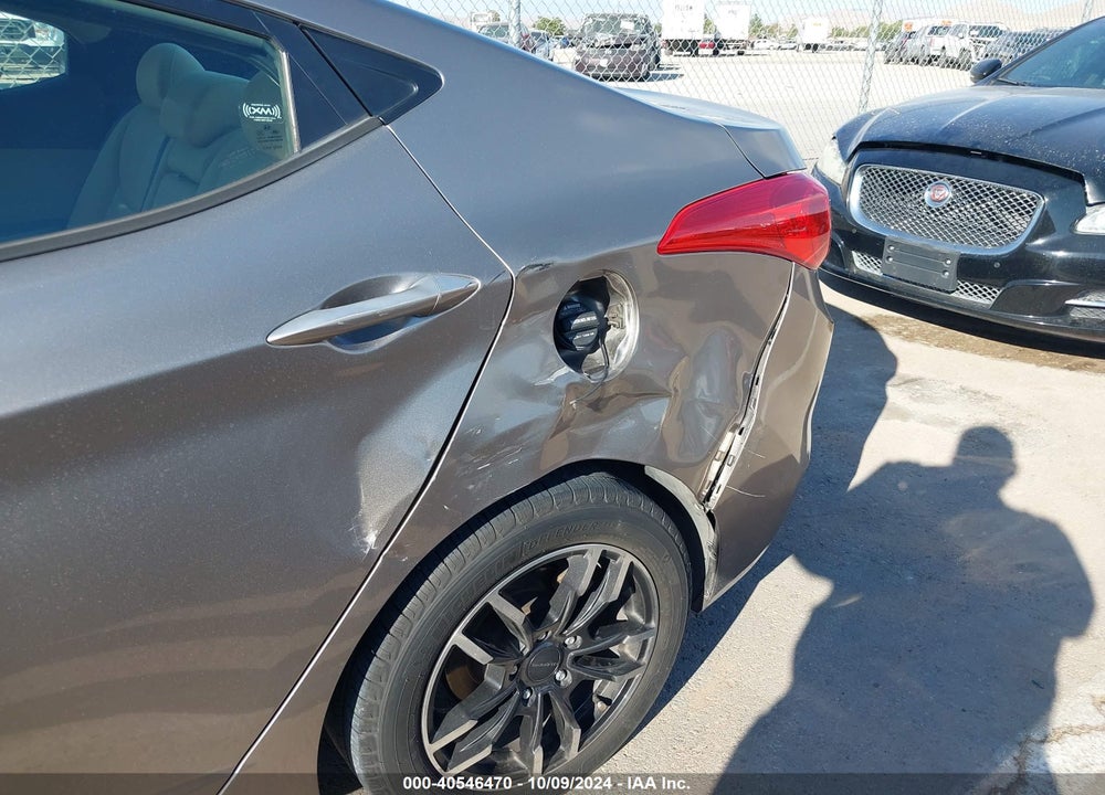 2013 HYUNDAI ELANTRA GLS VIN: 5NPDH4AE5DH215779