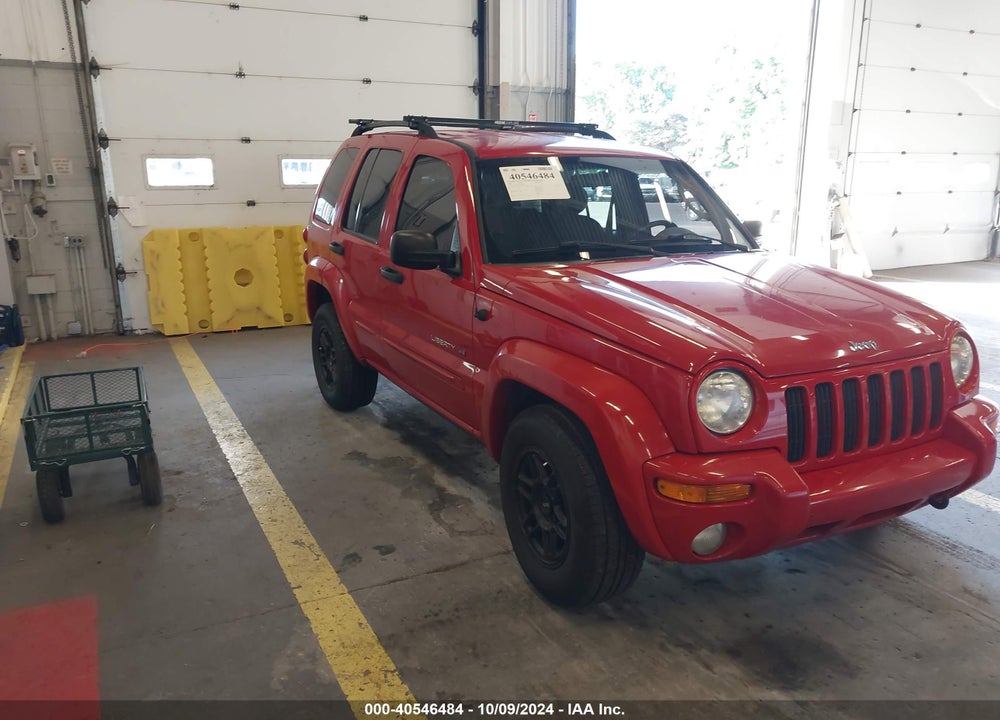 2002 JEEP LIBERTY LIMITED EDITION VIN: 1J4GL58K72W232601