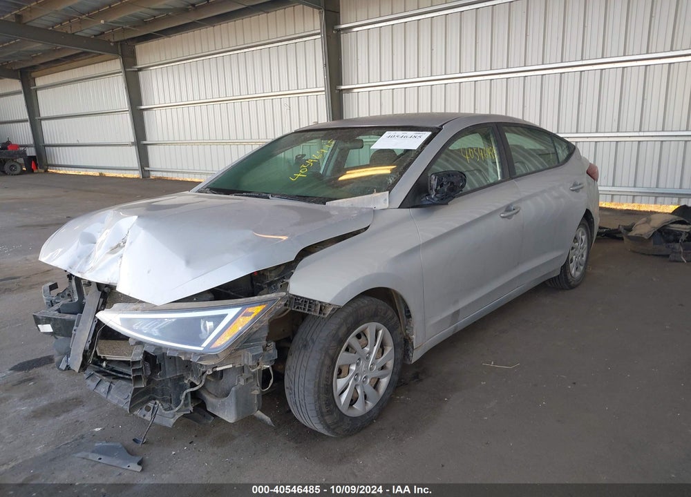 2019 HYUNDAI ELANTRA SE VIN: 5NPD74LF6KH496531