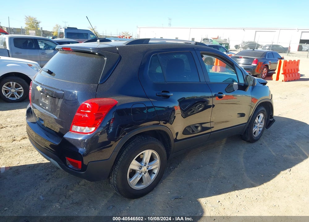 2021 CHEVROLET TRAX AWD LT VIN: KL7CJPSM3MB365749