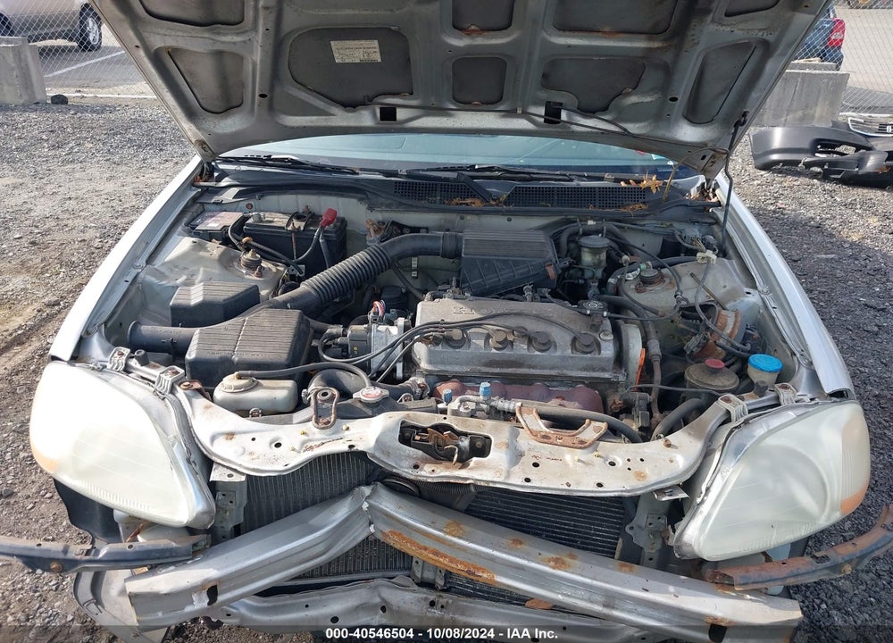 1998 HONDA CIVIC LX VIN: 2HGEJ6679WH613640