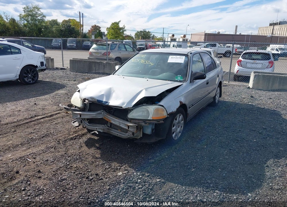 1998 HONDA CIVIC LX VIN: 2HGEJ6679WH613640