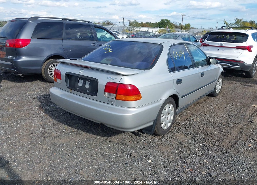 1998 HONDA CIVIC LX VIN: 2HGEJ6679WH613640
