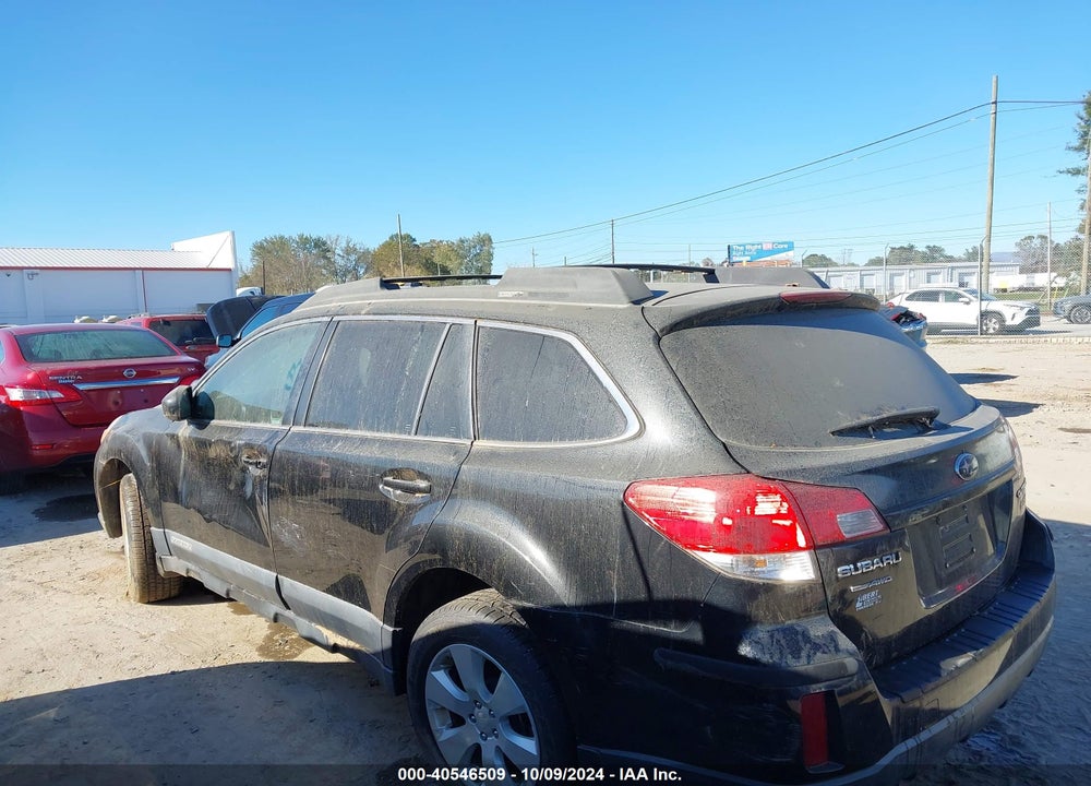 2011 SUBARU OUTBACK 2.5I PREMIUM VIN: 4S4BRBCC2B3332292