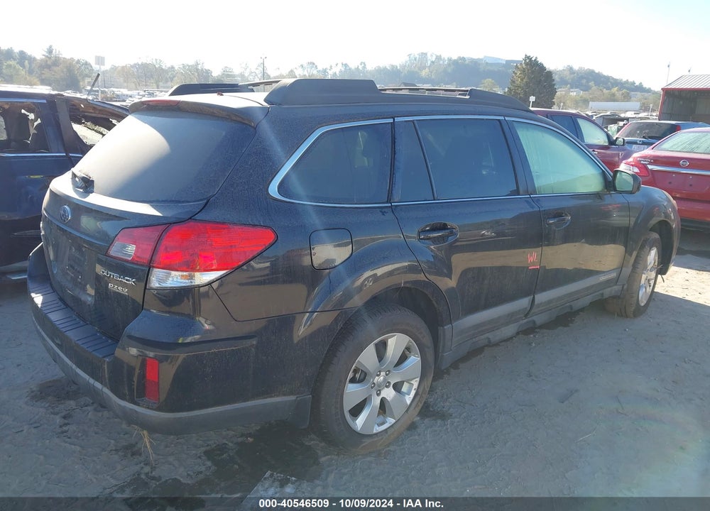 2011 SUBARU OUTBACK 2.5I PREMIUM VIN: 4S4BRBCC2B3332292