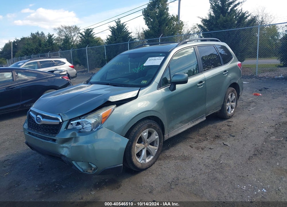 2015 SUBARU FORESTER 2.5I PREMIUM VIN: JF2SJADC8FH406975