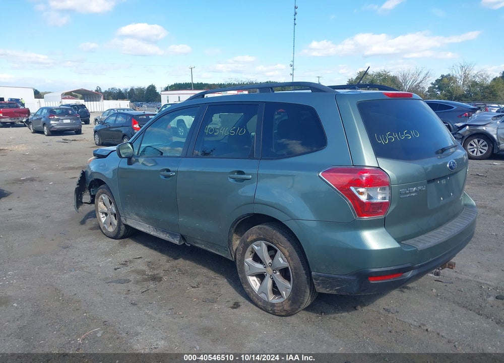 2015 SUBARU FORESTER 2.5I PREMIUM VIN: JF2SJADC8FH406975