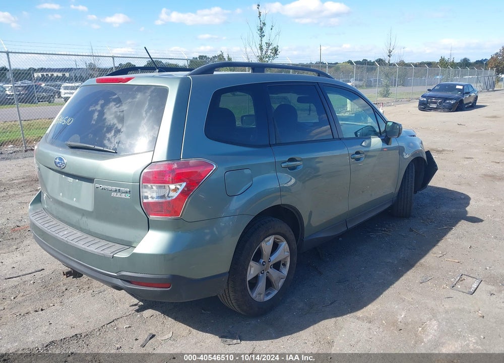 2015 SUBARU FORESTER 2.5I PREMIUM VIN: JF2SJADC8FH406975