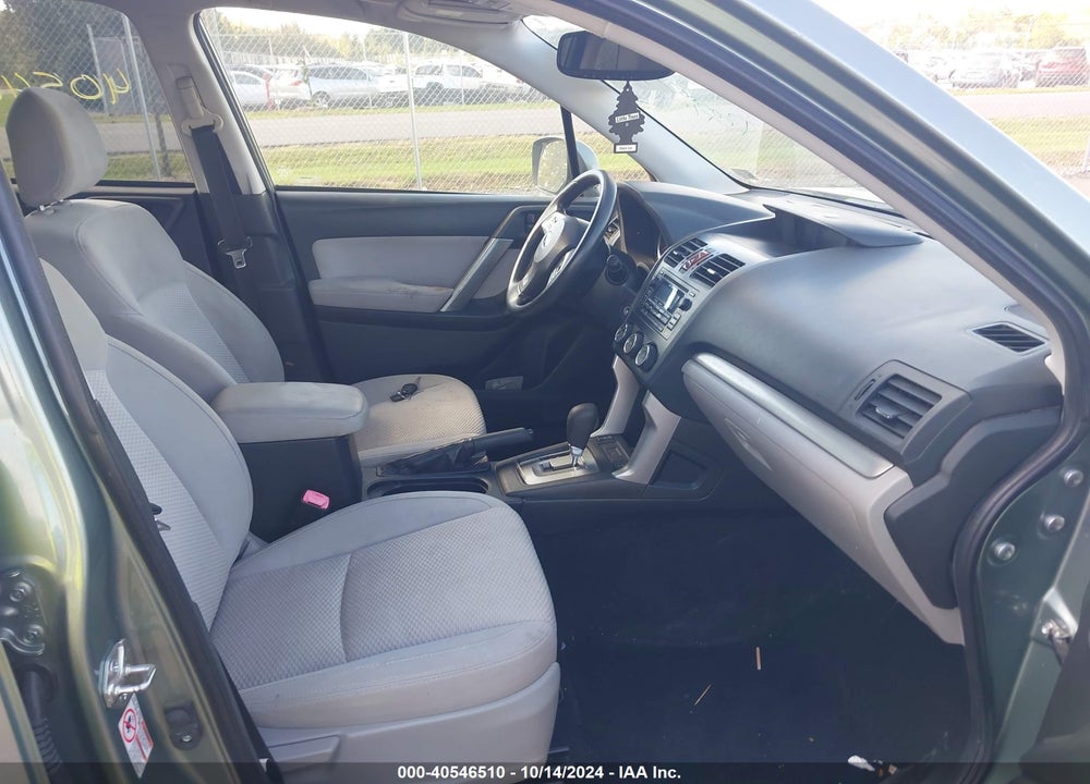 2015 SUBARU FORESTER 2.5I PREMIUM VIN: JF2SJADC8FH406975