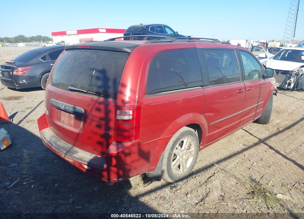 2008 DODGE GRAND CARAVAN SXT VIN: 2D8HN54X68R143076