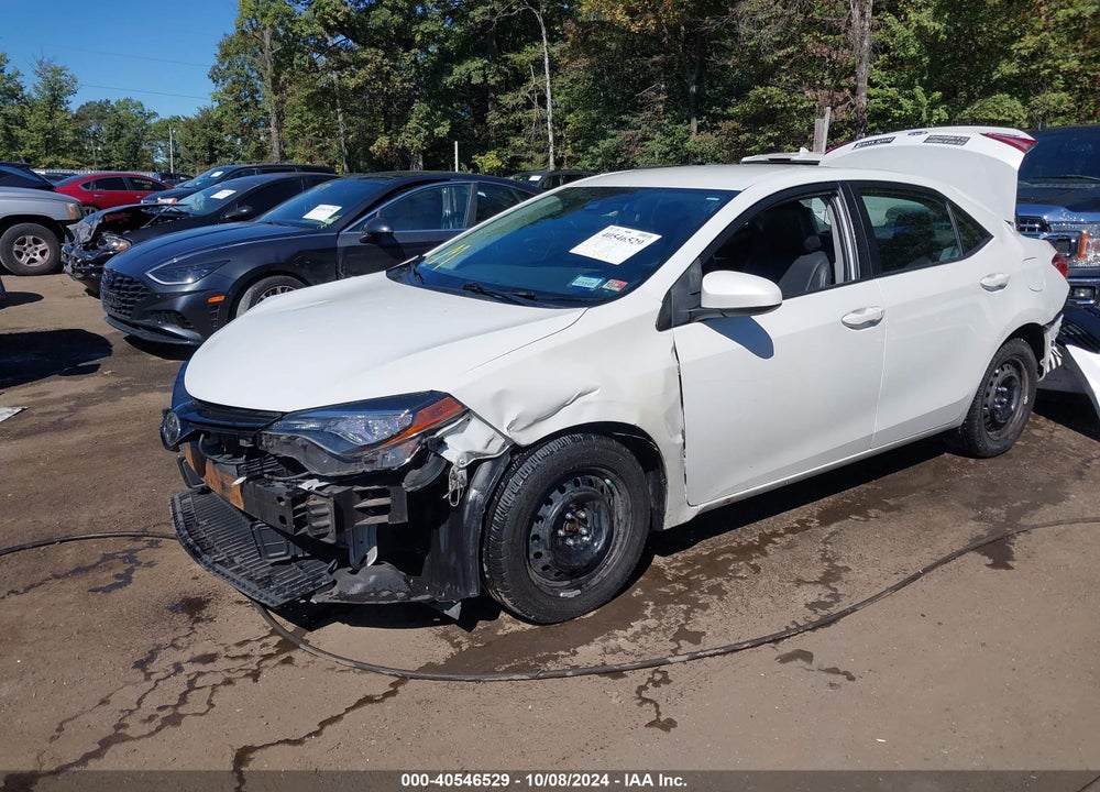 2017 TOYOTA COROLLA LE VIN: 5YFBURHE3HP596742