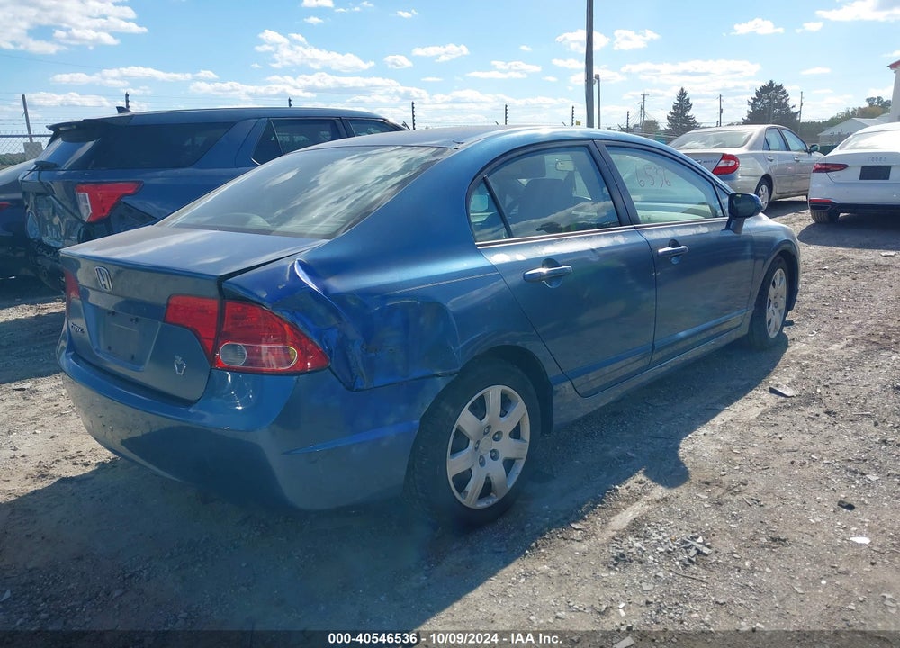2007 HONDA CIVIC LX VIN: 2HGFA16517H513460
