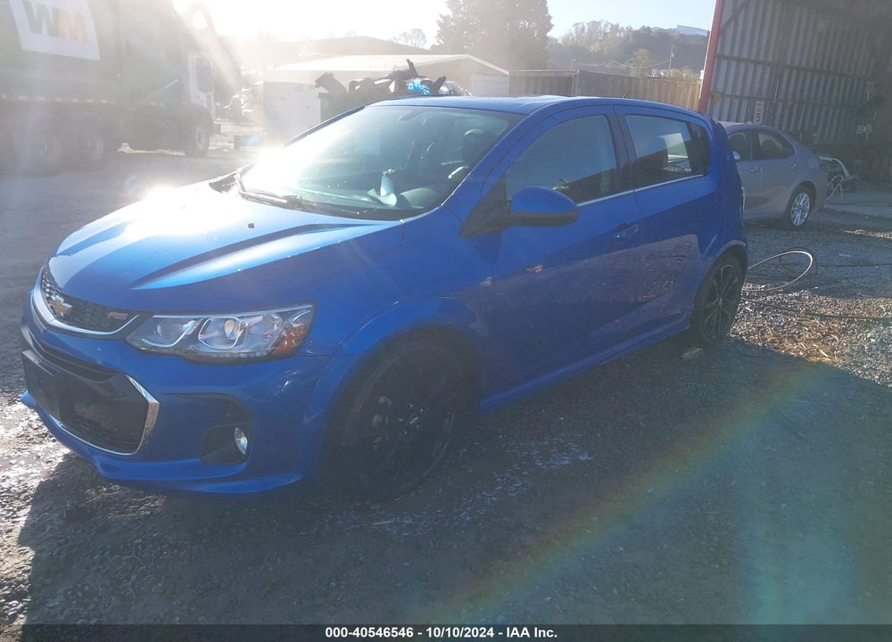 2017 CHEVROLET SONIC PREMIER AUTO VIN: 1G1JF6SB2H4119220