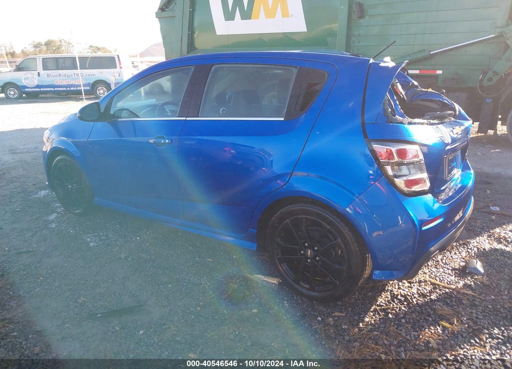 2017 CHEVROLET SONIC PREMIER AUTO VIN: 1G1JF6SB2H4119220