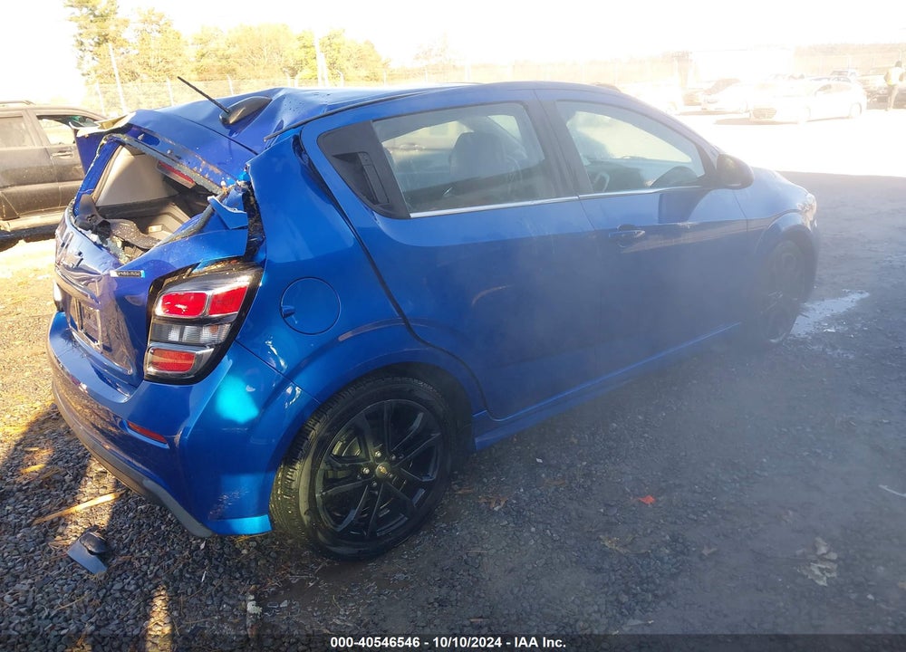 2017 CHEVROLET SONIC PREMIER AUTO VIN: 1G1JF6SB2H4119220