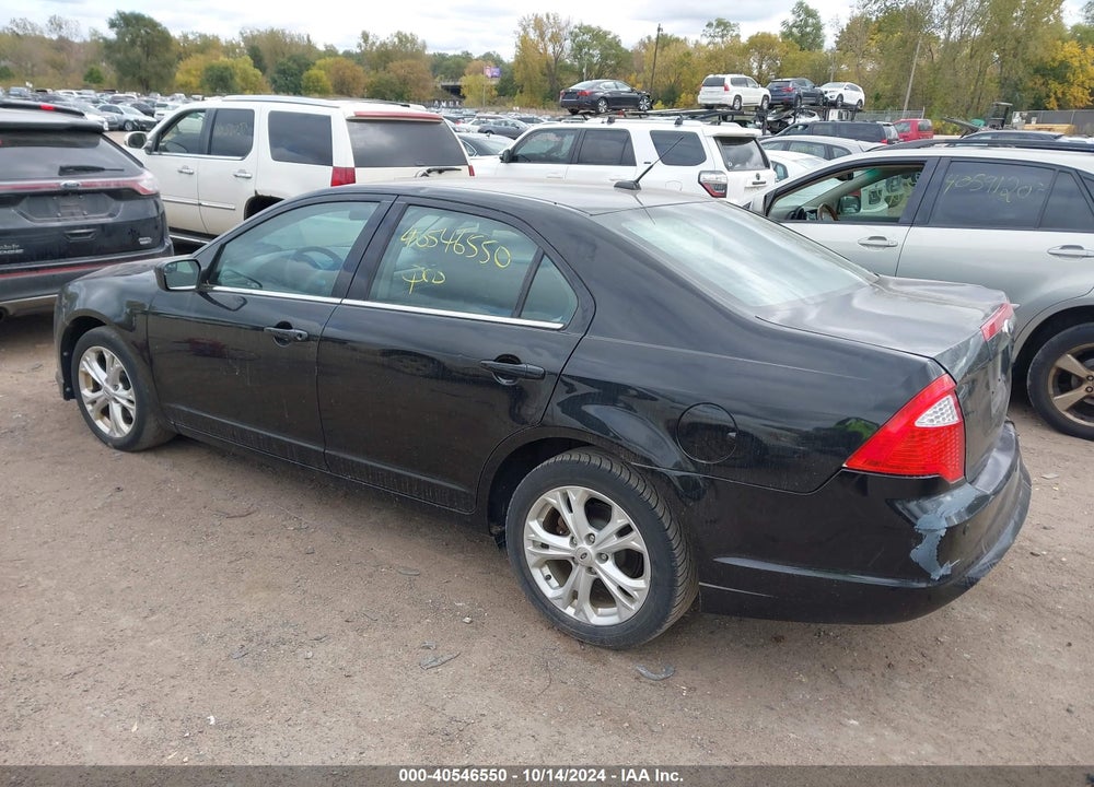 2012 FORD FUSION SE VIN: 3FAHP0HA1CR120704