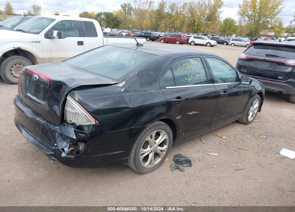 2012 FORD FUSION SE VIN: 3FAHP0HA1CR120704