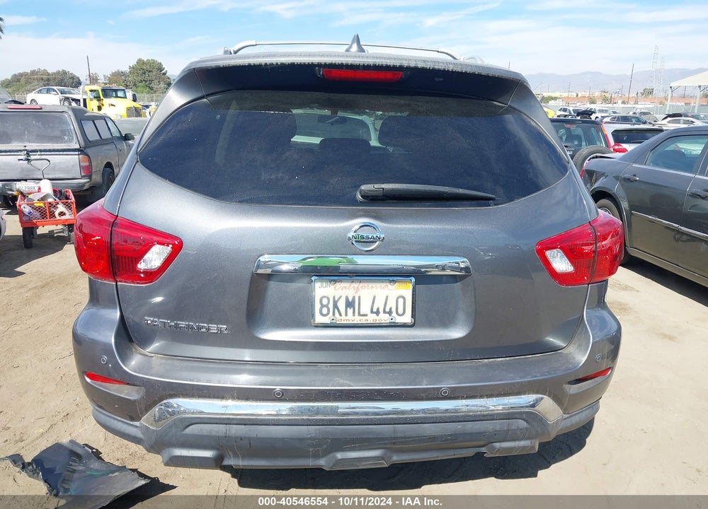 2019 NISSAN PATHFINDER VIN: 5N1DR2MN0KC597057