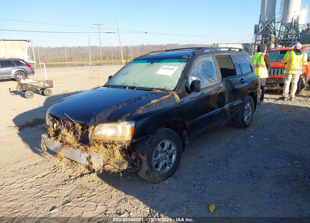 2005 TOYOTA HIGHLANDER VIN: JTEGD21A850118886