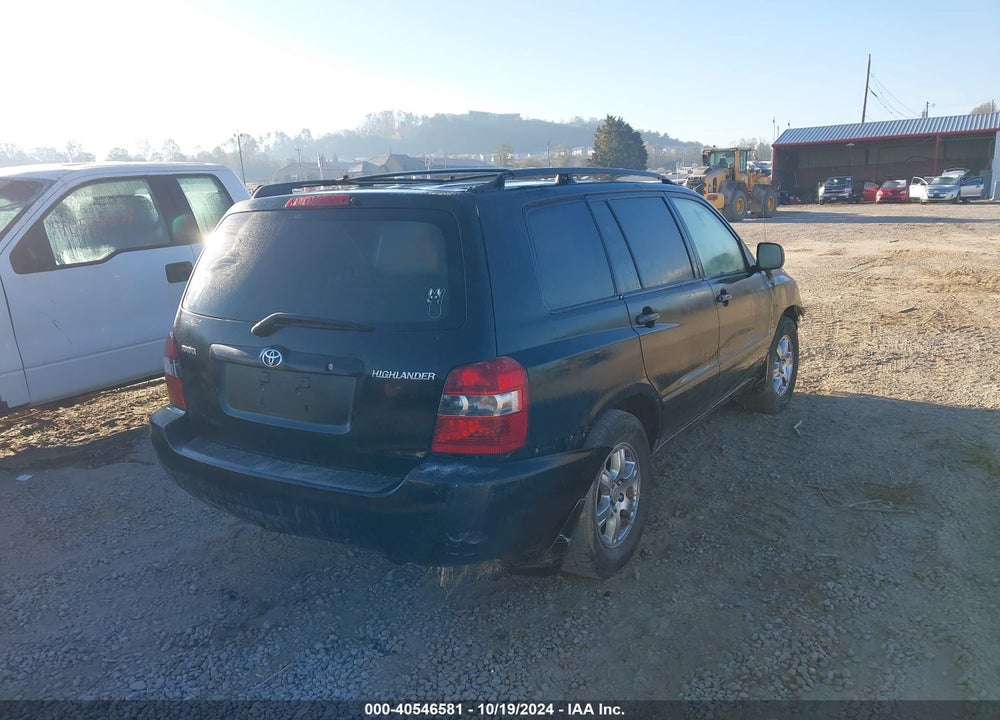 2005 TOYOTA HIGHLANDER VIN: JTEGD21A850118886