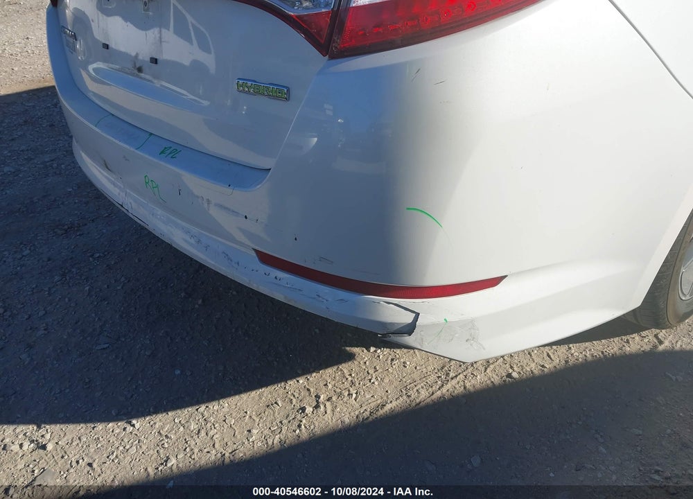 2012 KIA OPTIMA HYBRID EX VIN: KNAGM4AD5C5017778