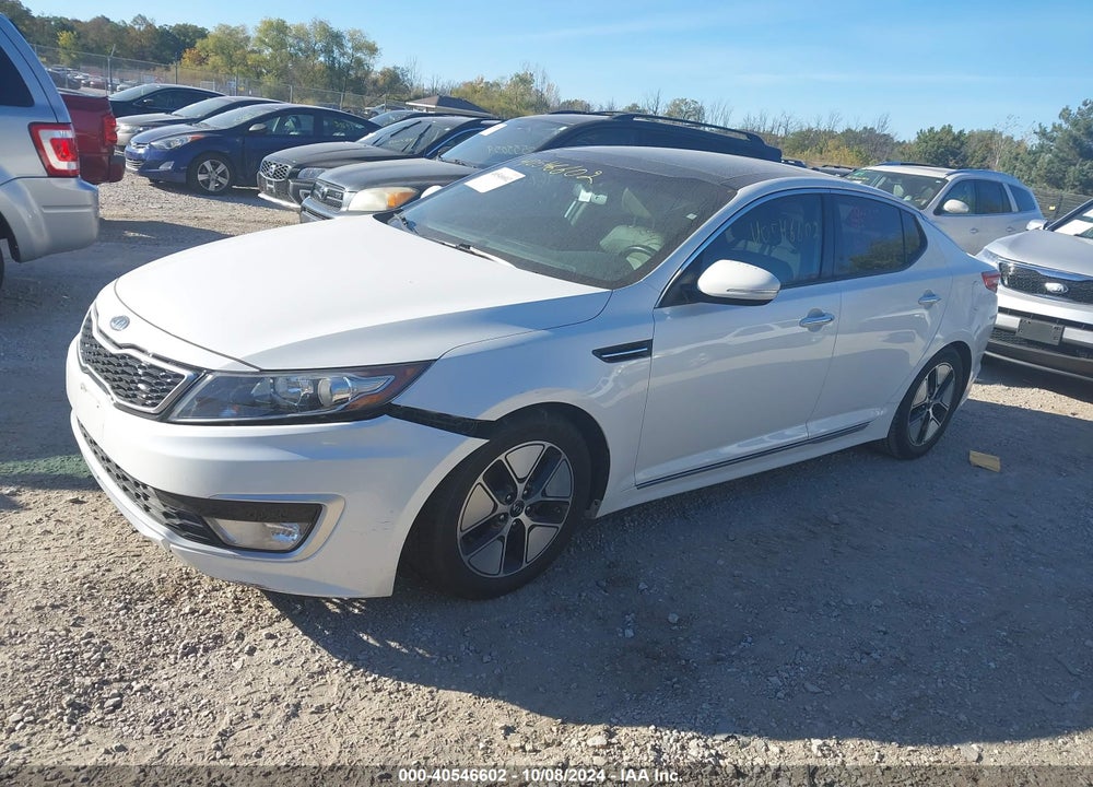 2012 KIA OPTIMA HYBRID EX VIN: KNAGM4AD5C5017778