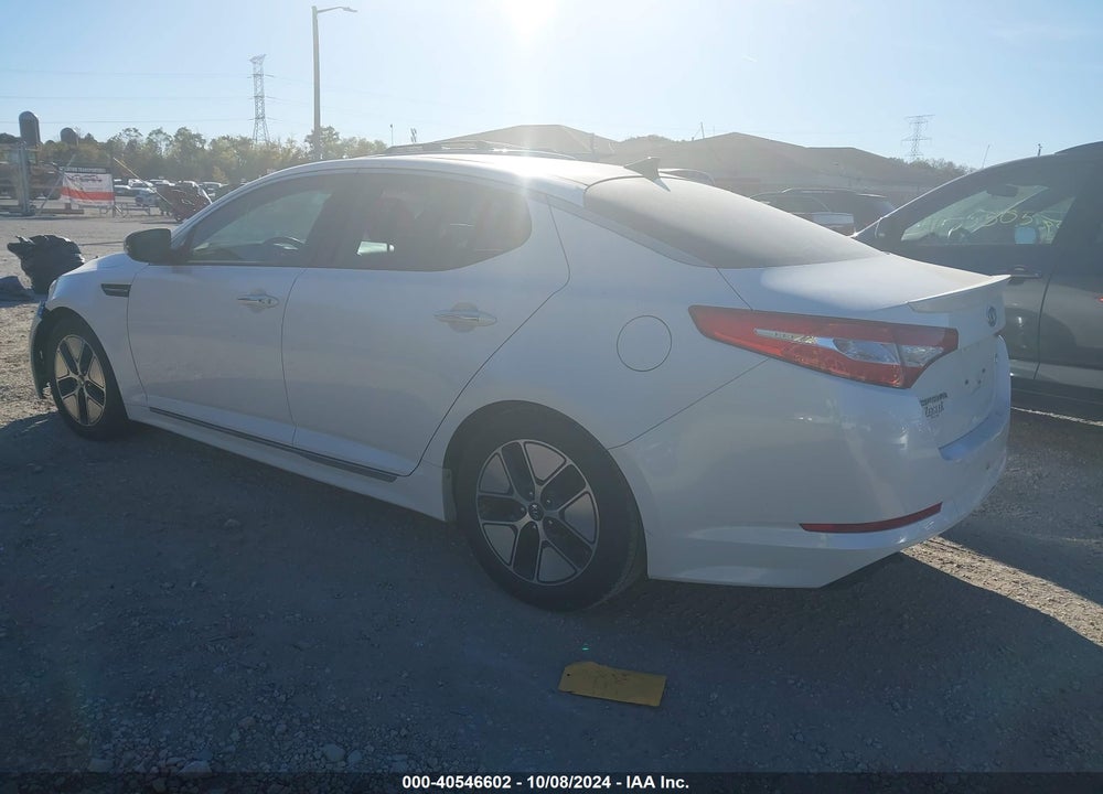2012 KIA OPTIMA HYBRID EX VIN: KNAGM4AD5C5017778