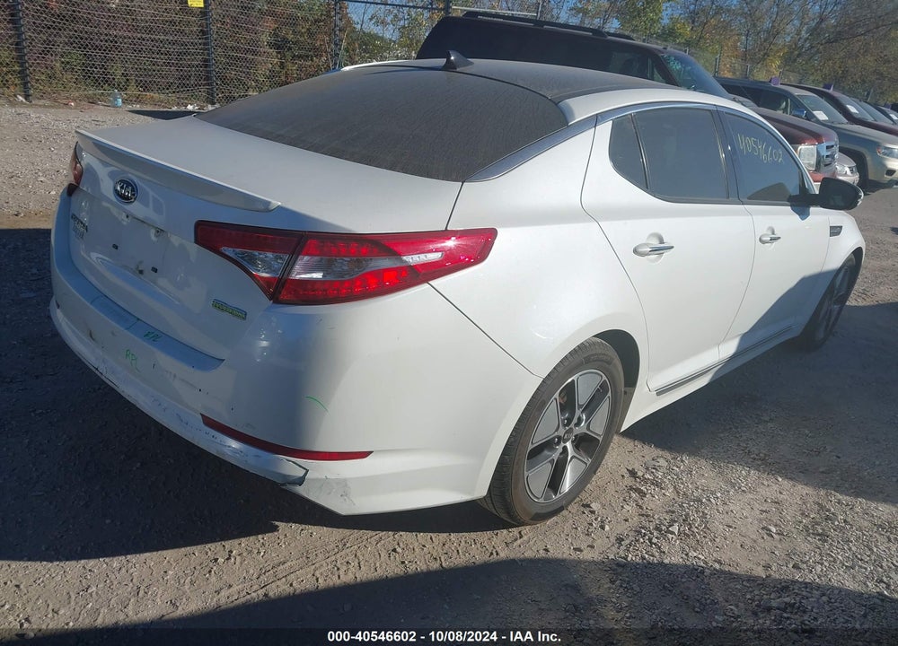2012 KIA OPTIMA HYBRID EX VIN: KNAGM4AD5C5017778