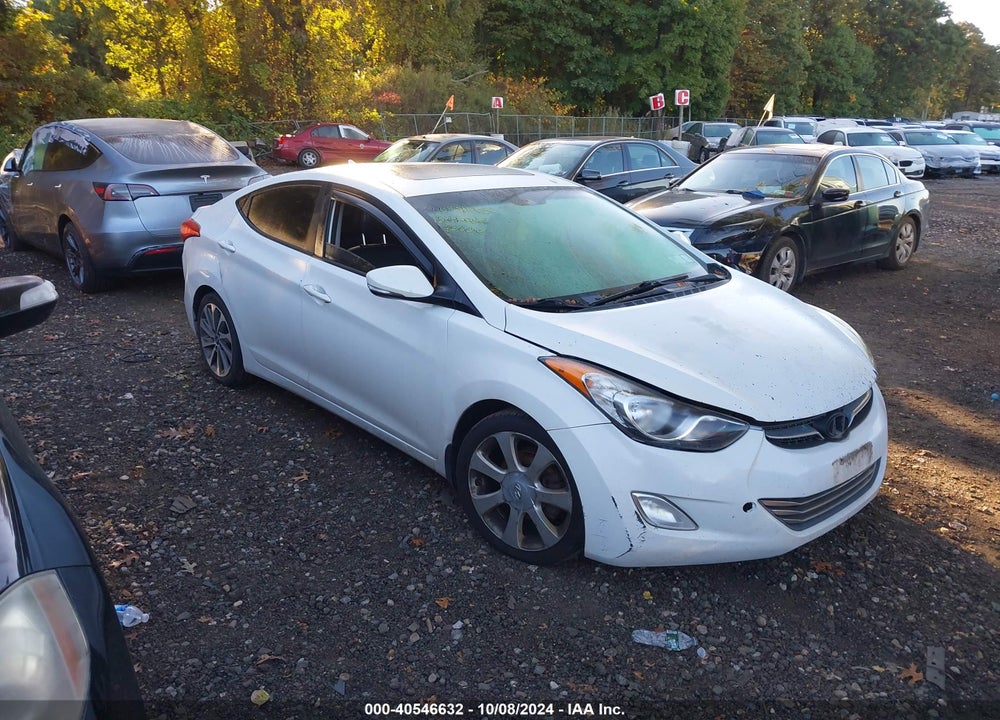 2013 HYUNDAI ELANTRA LIMITED VIN: 5NPDH4AE4DH409848