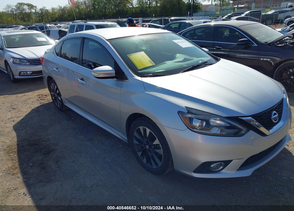 2016 NISSAN SENTRA SR VIN: 3N1AB7AP5GY324843