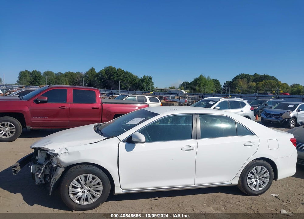 2012 TOYOTA CAMRY LE VIN: 4T4BF1FKXCR242749