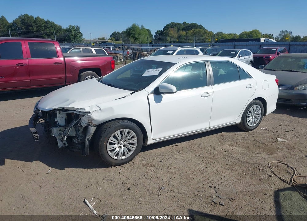 2012 TOYOTA CAMRY LE VIN: 4T4BF1FKXCR242749