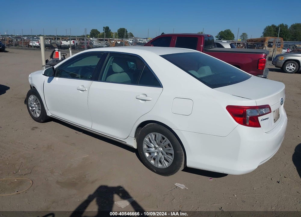 2012 TOYOTA CAMRY LE VIN: 4T4BF1FKXCR242749