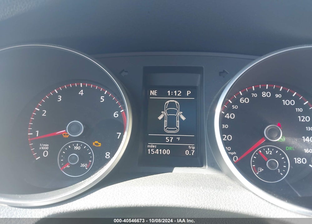 2012 VOLKSWAGEN GTI 4-DOOR AUTOBAHN VIN: WVWHD7AJ6CW053858