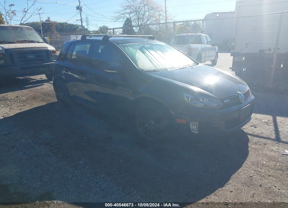 2012 VOLKSWAGEN GTI 4-DOOR AUTOBAHN VIN: WVWHD7AJ6CW053858