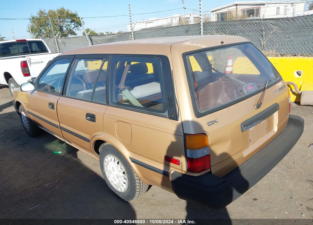 1990 TOYOTA COROLLA DLX VIN: JT2AE94K2L3308031