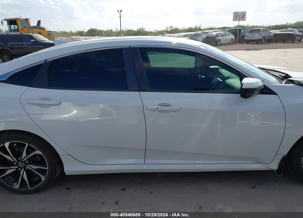 2019 HONDA CIVIC SI VIN: 2HGFC1E53KH707959