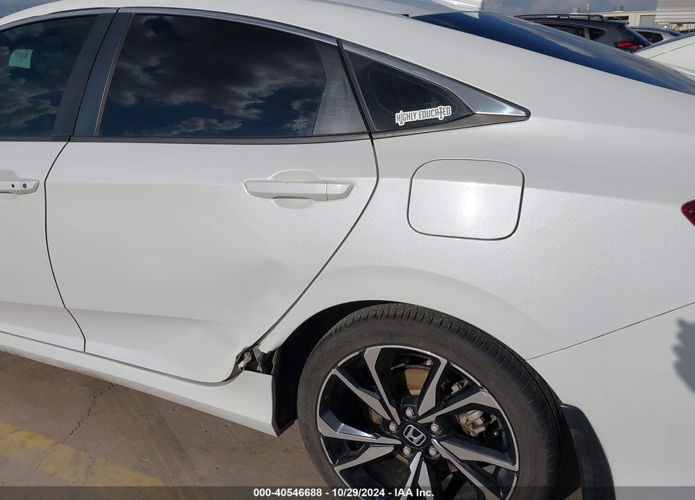 2019 HONDA CIVIC SI VIN: 2HGFC1E53KH707959