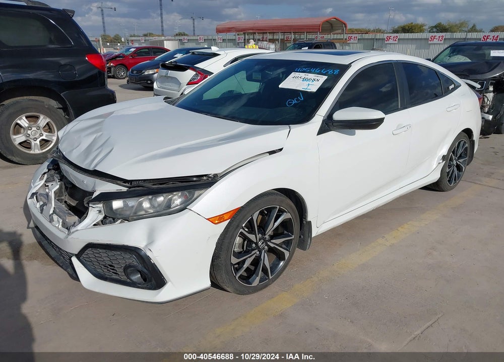 2019 HONDA CIVIC SI VIN: 2HGFC1E53KH707959