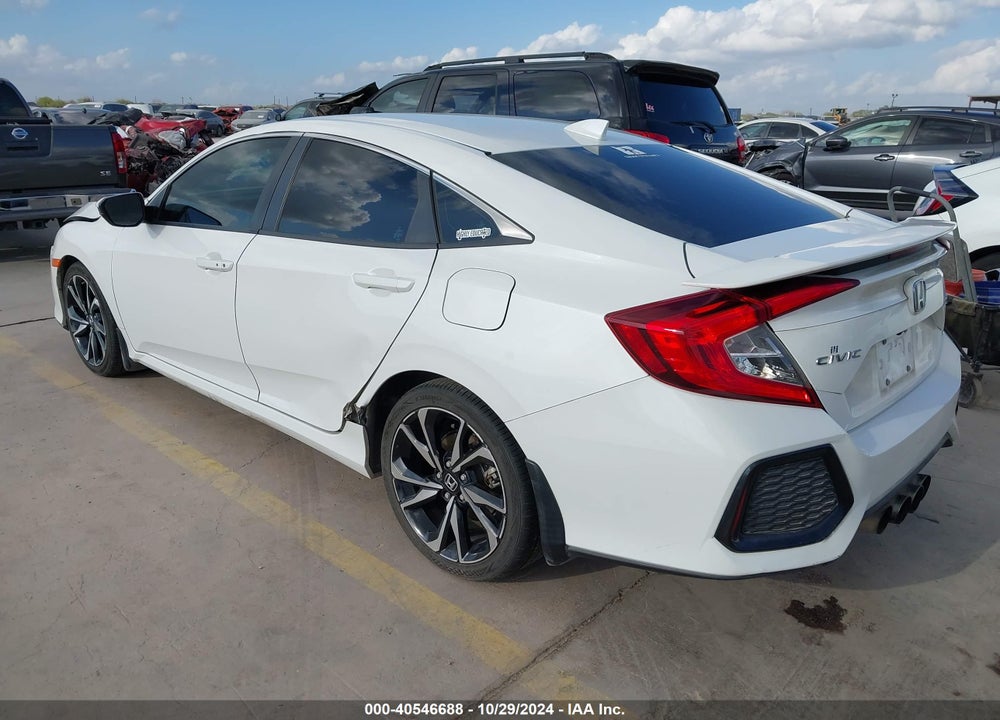 2019 HONDA CIVIC SI VIN: 2HGFC1E53KH707959