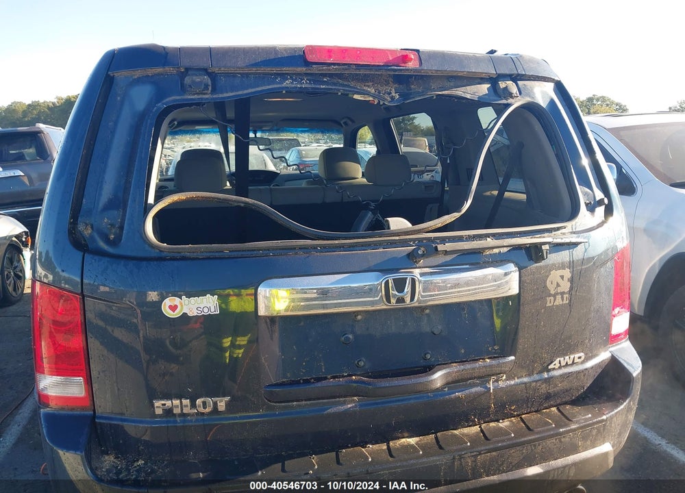 2010 HONDA PILOT LX VIN: 5FNYF4H2XAB010858