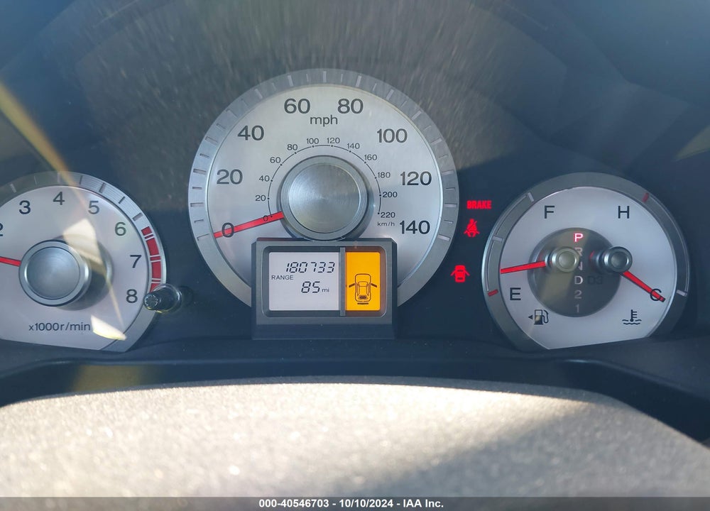 2010 HONDA PILOT LX VIN: 5FNYF4H2XAB010858