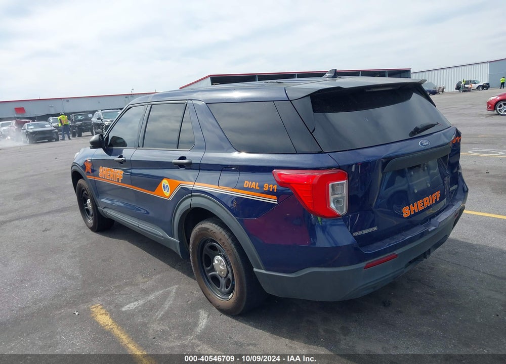 2020 FORD POLICE INTERCEPTOR UTILITY VIN: 1FM5K8AB6LGC15422