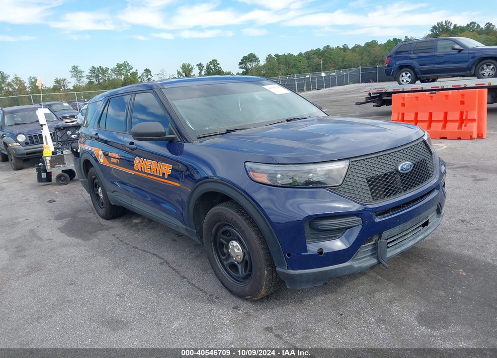 2020 FORD POLICE INTERCEPTOR UTILITY VIN: 1FM5K8AB6LGC15422